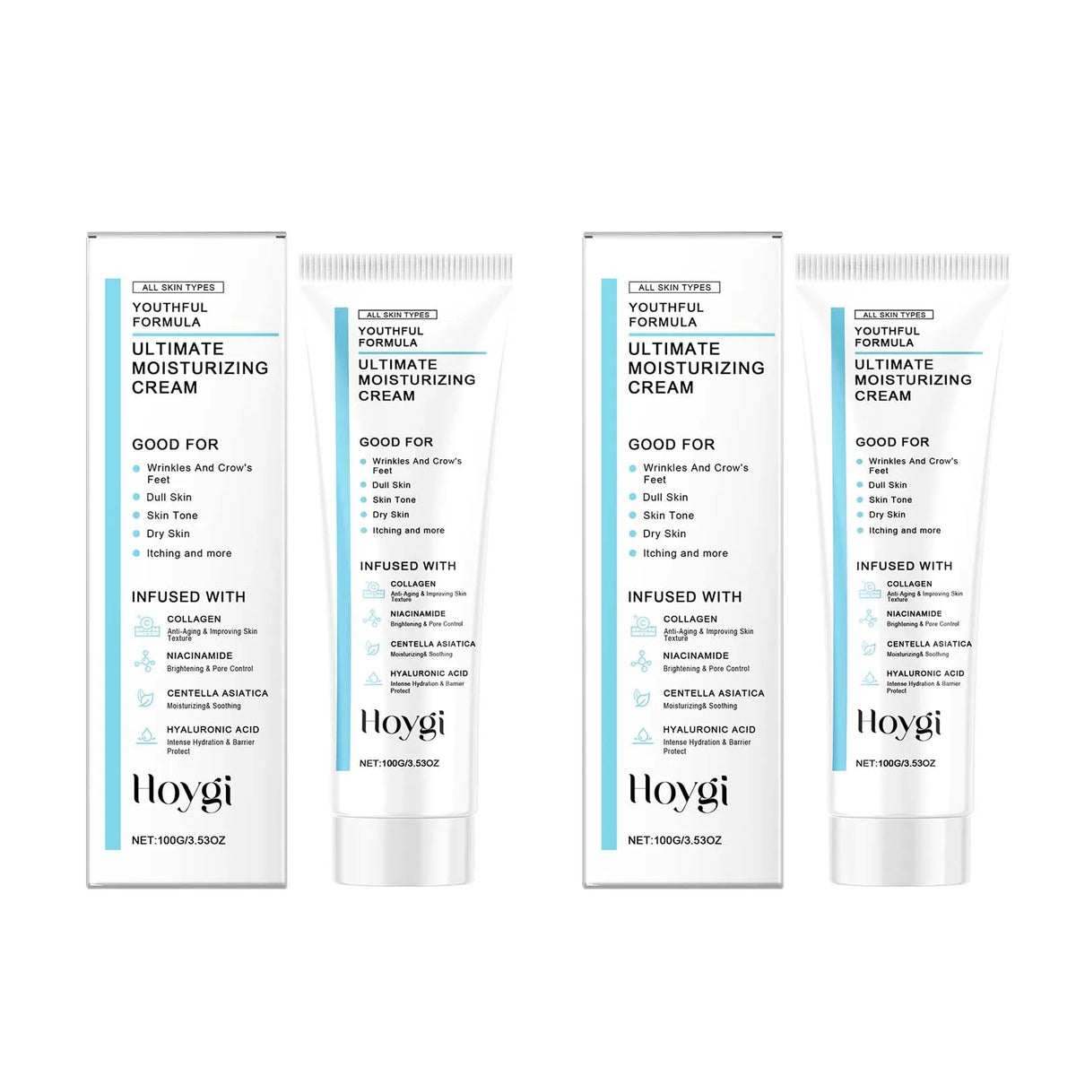 Hoygi Centella Moisturizing Cream Hyaluronic Acid Daily Skincare