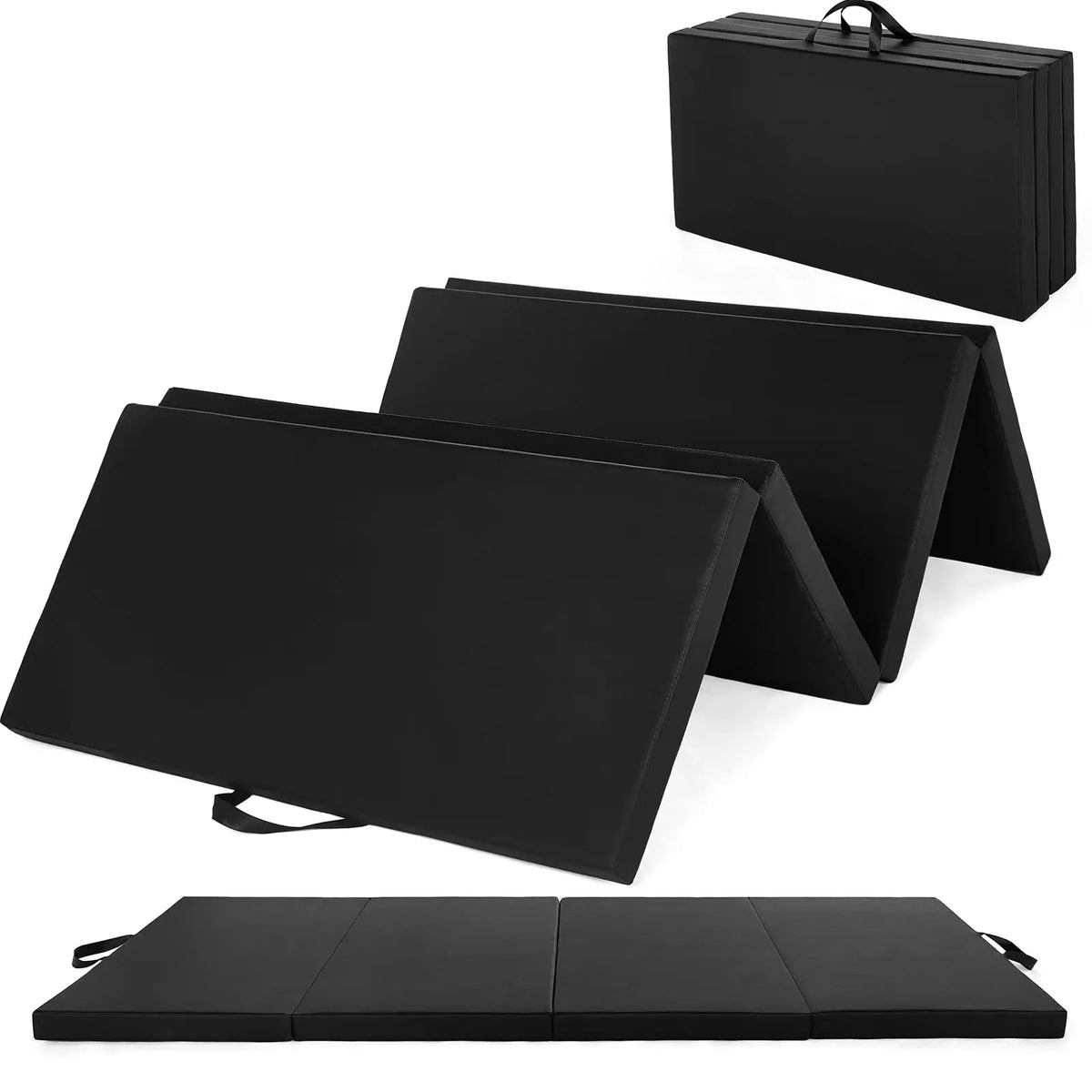HiMISS Premium Folding Gymnastics Mat For Home Exercise And Pilates