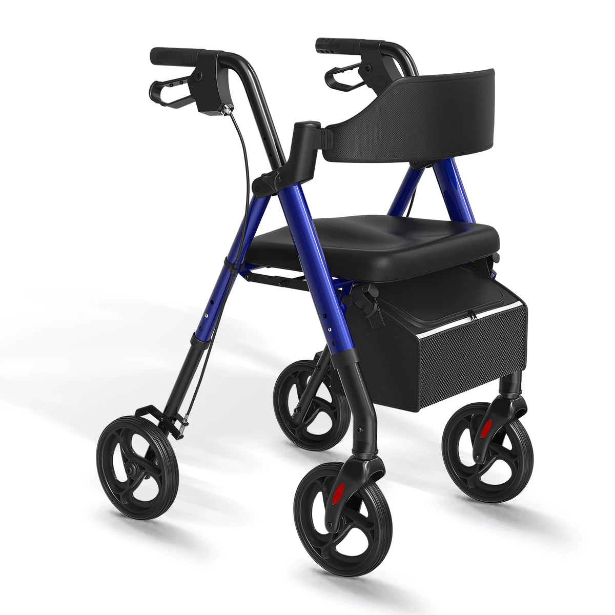 MaiDeSiTe Foldable Steel Rollator Walker For Seniors