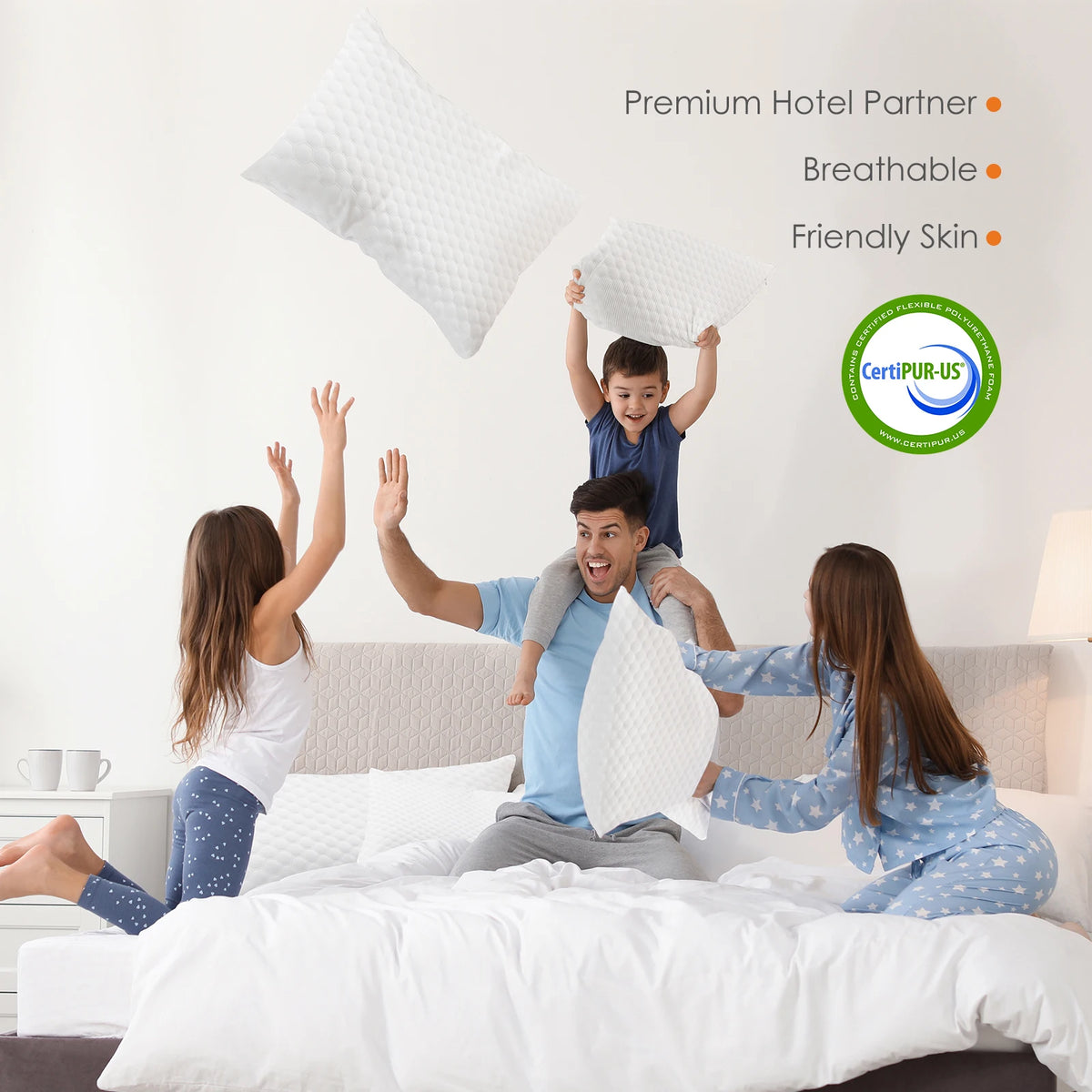 MCQ Memory Foam Neck Pillow With Cooling Washable Cover