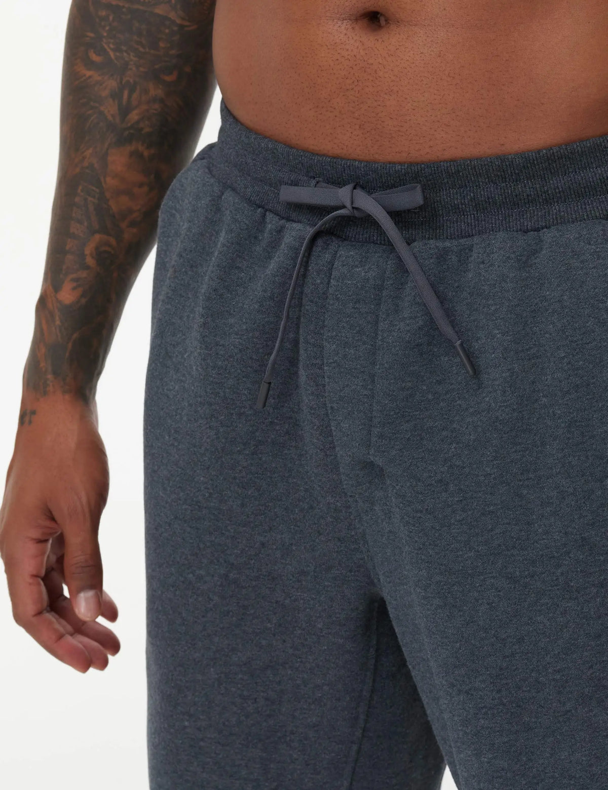 The Gym People Men's Fleece Workout Sweatpants Drawstring Joggers