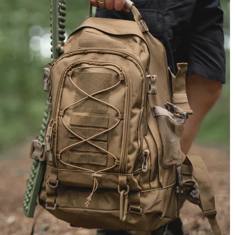 LQARMY Tactical Backpack Large Capacity Outdoor Hiking Pack