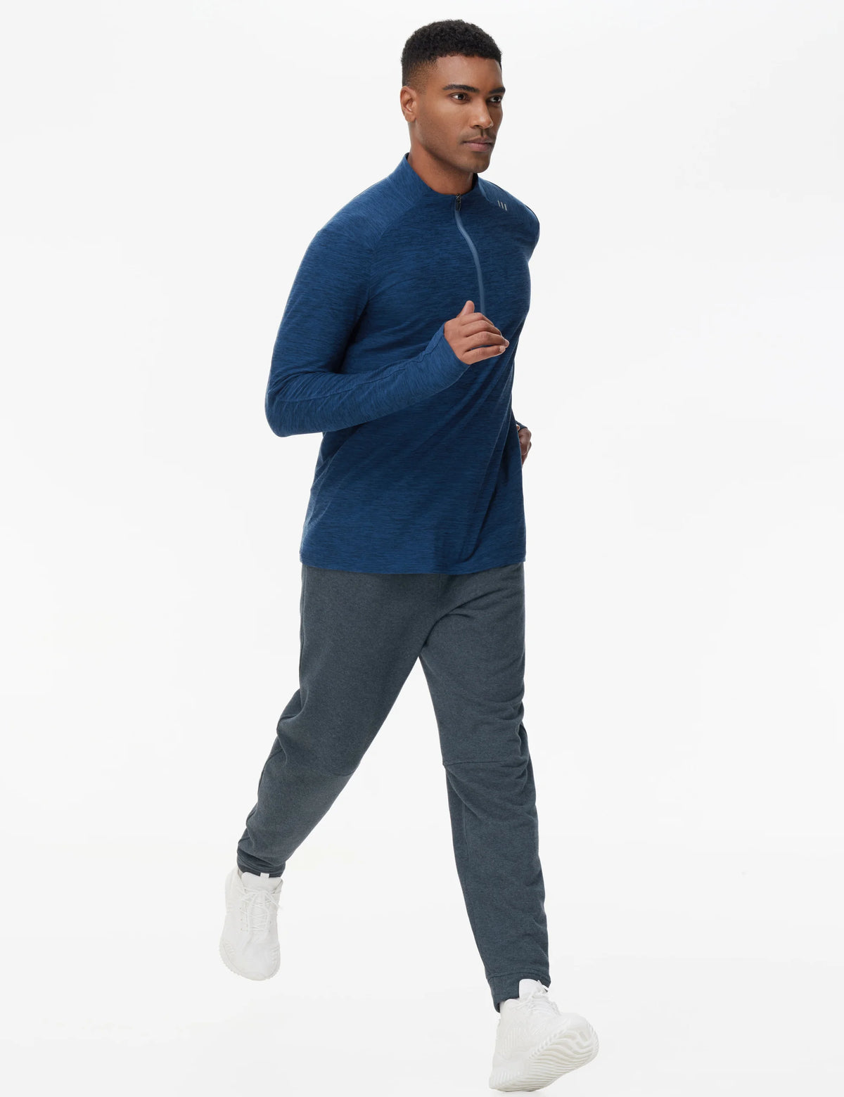 The Gym People Men's Fleece Workout Sweatpants Drawstring Joggers