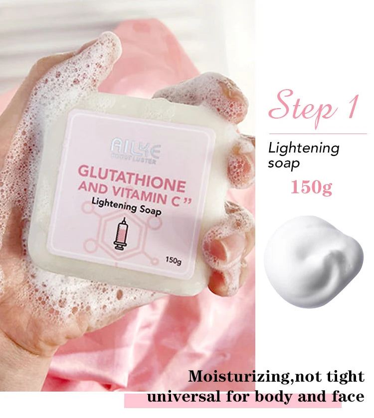 Ailke Glutathione Vitamin C Complete Body Whitening Kit