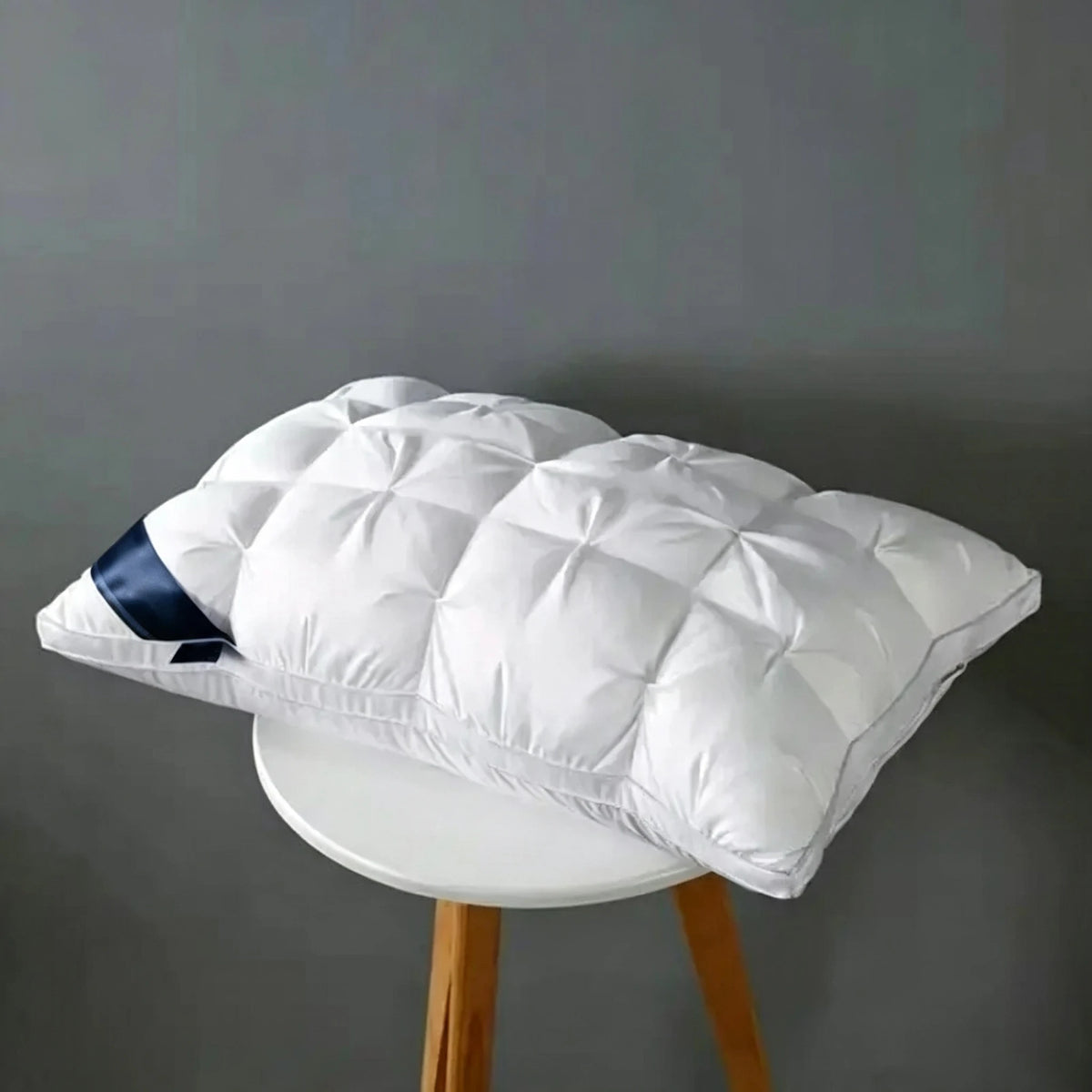 Premium Supportive Rectangular Neck Pillow For Restful Sleep