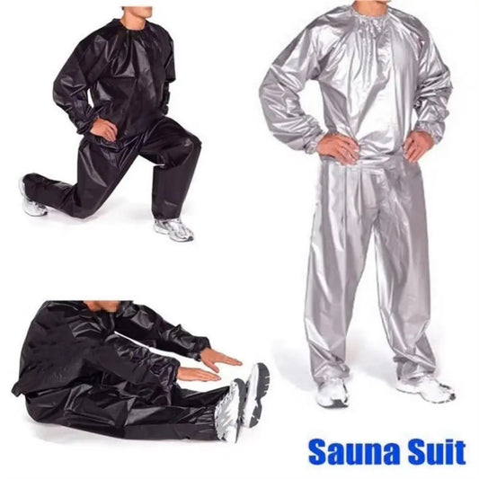Unisex Lightweight Sauna Suit Sweat Fitness Training Wear