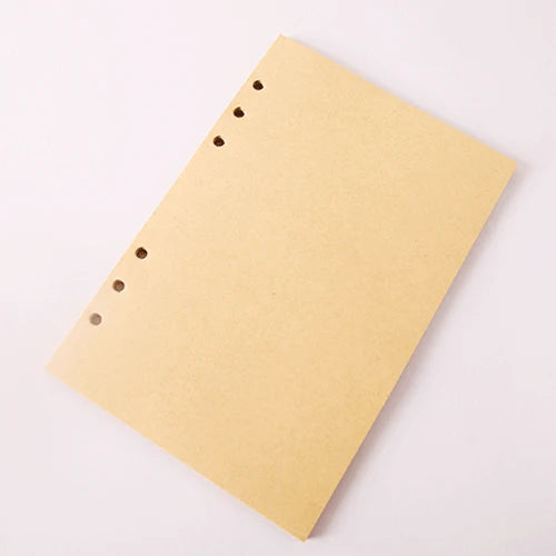 Vintage PU Leather Spiral Journal With Replaceable Pages