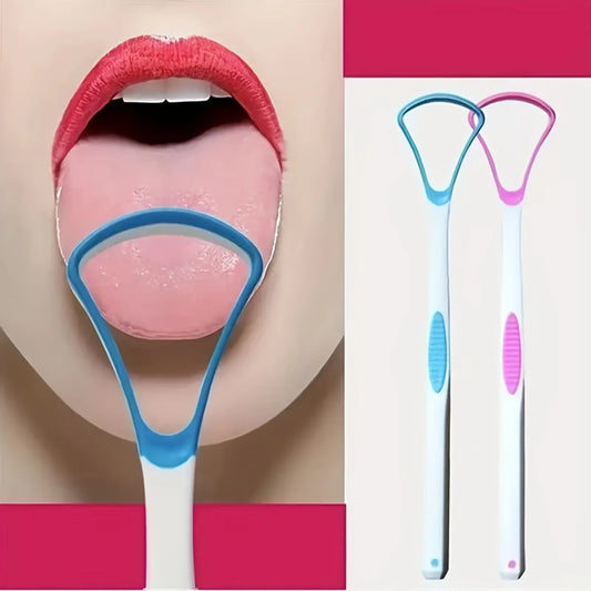 Upgraded Silicone Tongue Scraper For Oral Hygiene And Fresh Breath