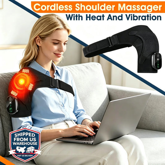 Hailicare Heated Electric Shoulder Massage Machine For Back