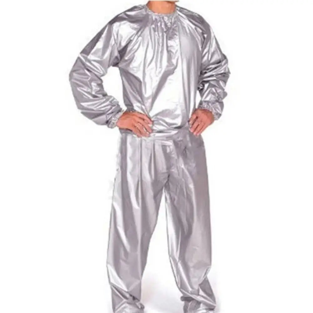 Unisex Lightweight Sauna Suit Sweat Fitness Training Wear