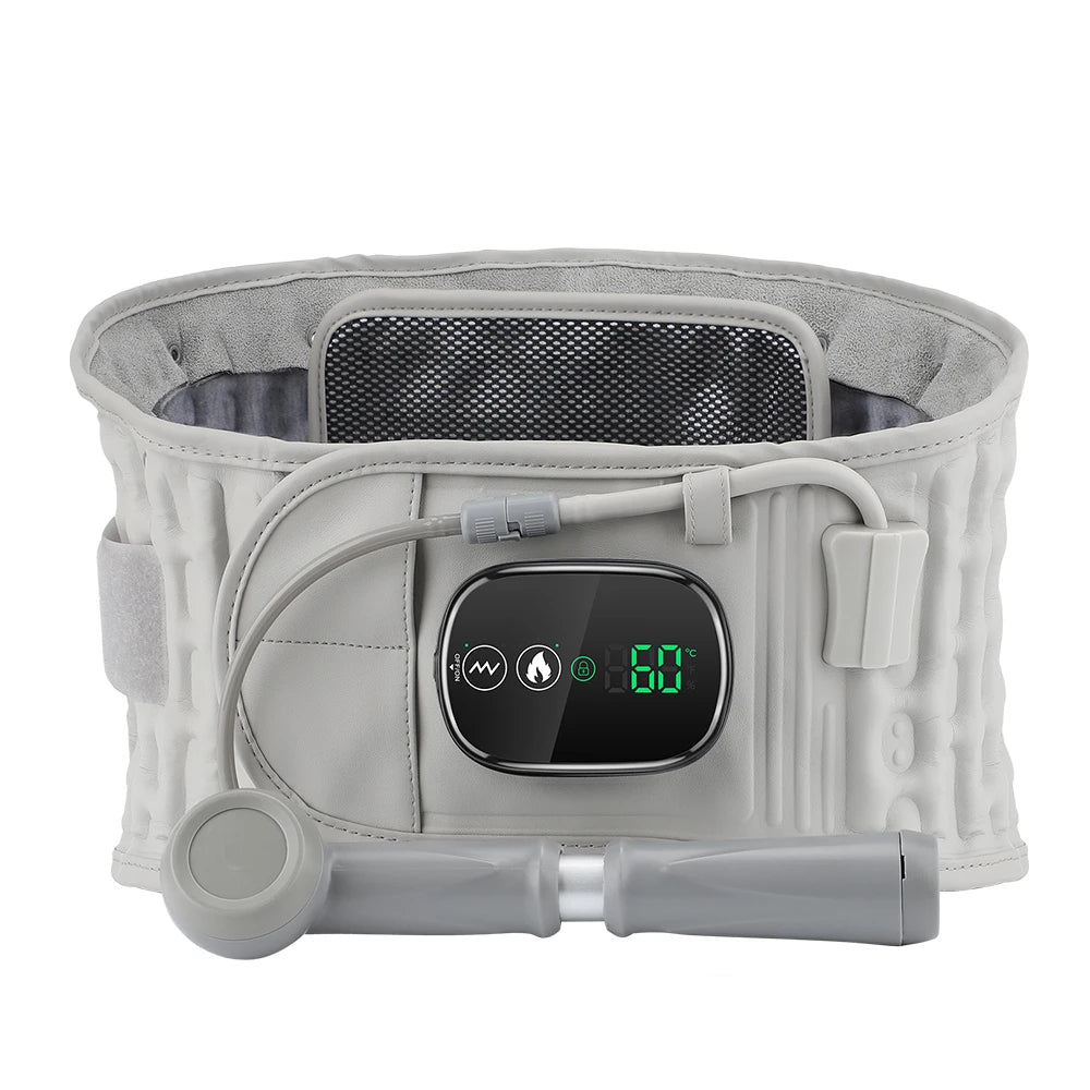 Hailicare Airbag Heating Vibration Massage Lumbar Support Belt
