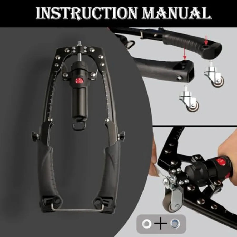 Hydraulic Arm Trainer And Adjustable Resistance Abdominal Roller