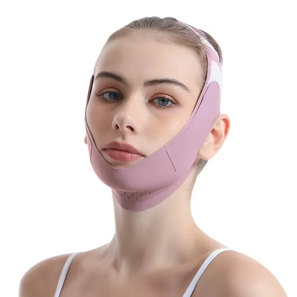 V-Shape Facial Slimming Band Targeting Double Chin Reduction And Lifting