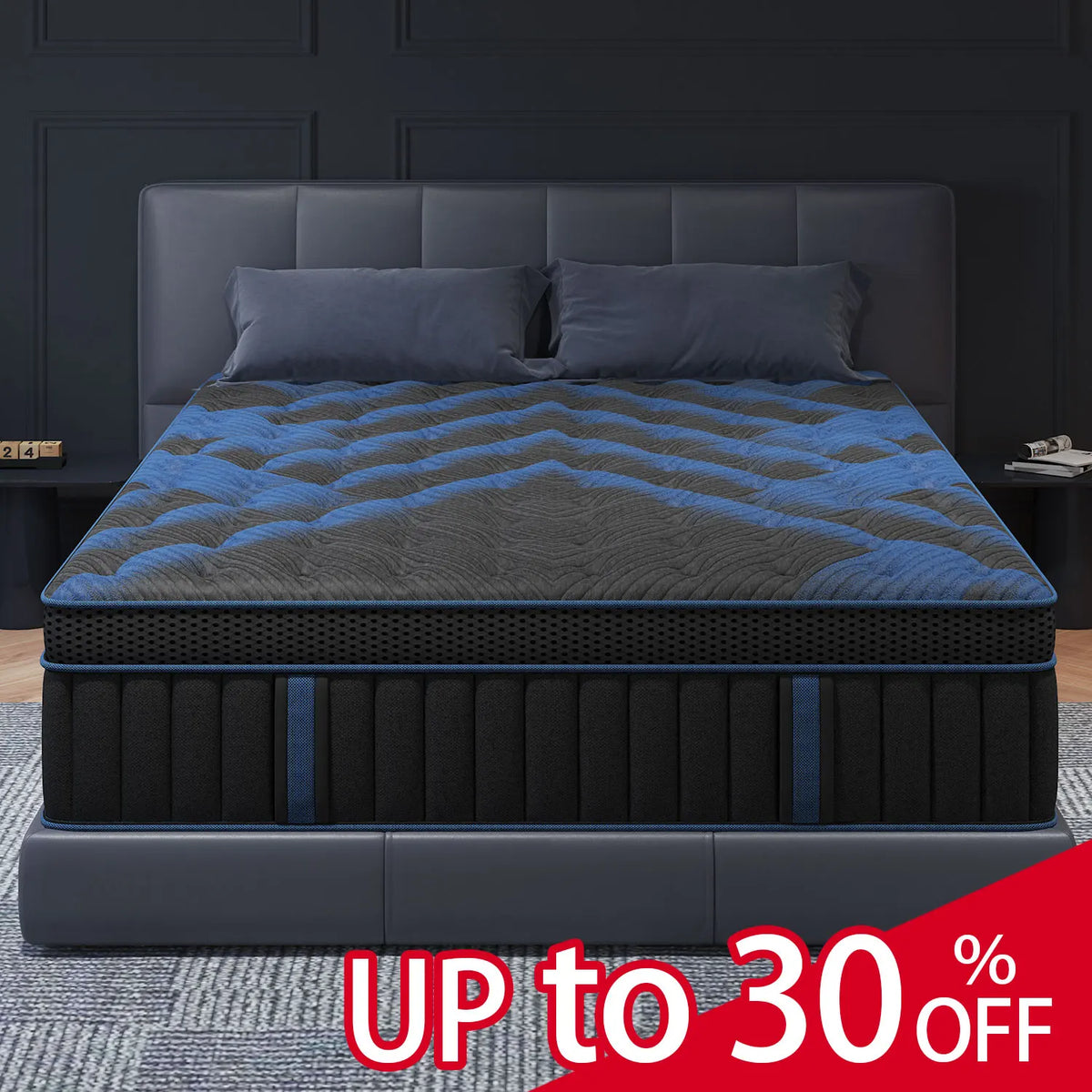 Sweetlove Gel Memory Foam Hybrid Pocket Spring Mattress Medium Firm