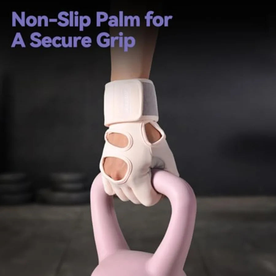 Professional Gym Gloves With Padded Palms And Wrist Support