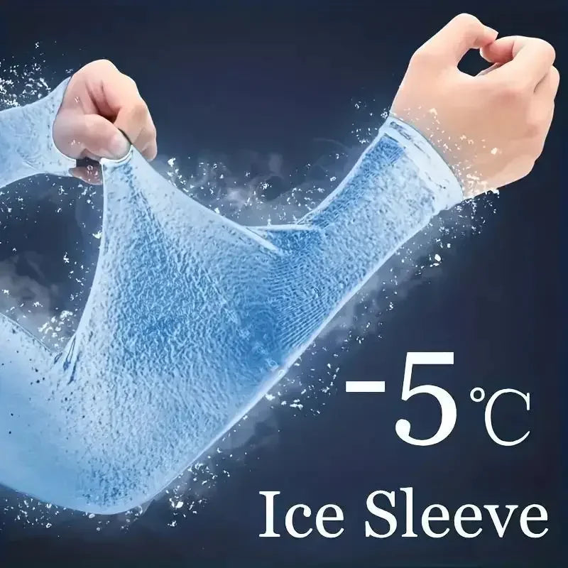Sun Protection Cooling Arm Sleeves For Cycling And Outdoor Sports