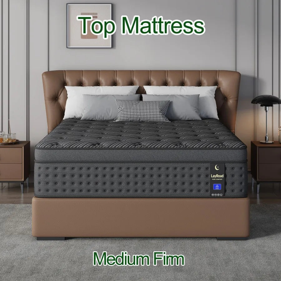 Premium Memory Foam Pocket Spring Mattress For Home Comfort