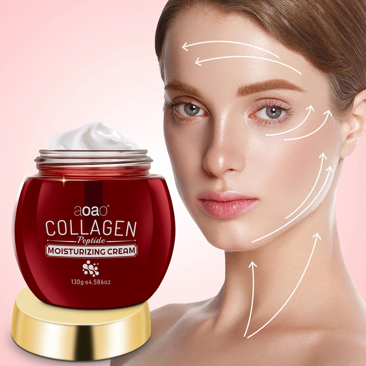 Aoao Collagen Firming Face Cream With Niacinamide Hyaluronic Acid