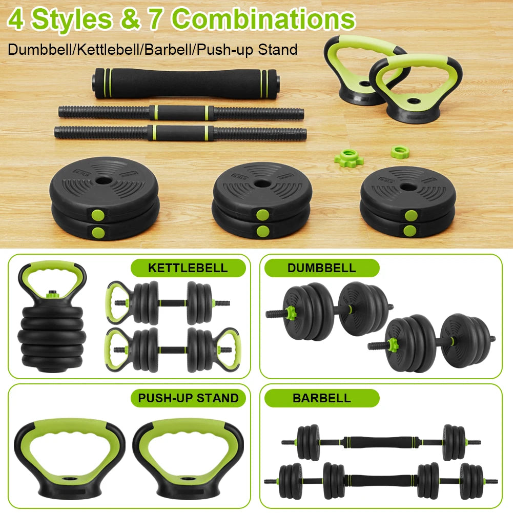 Twister Adjustable Dumbbell Set With Connector For Home Gym