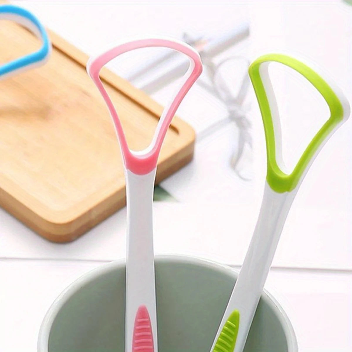 Upgraded Silicone Tongue Scraper For Oral Hygiene And Fresh Breath