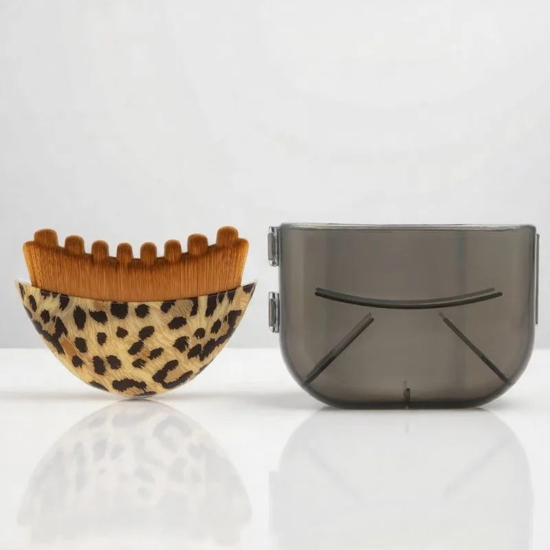 Facial Lymphatic Massage Brush With Storage Case For Beauty