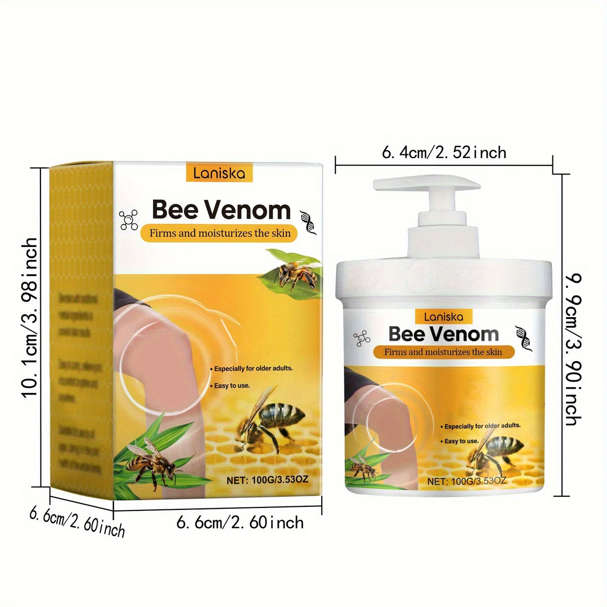 Bee Venom Joint Massage Cream With Turmeric And Arnica