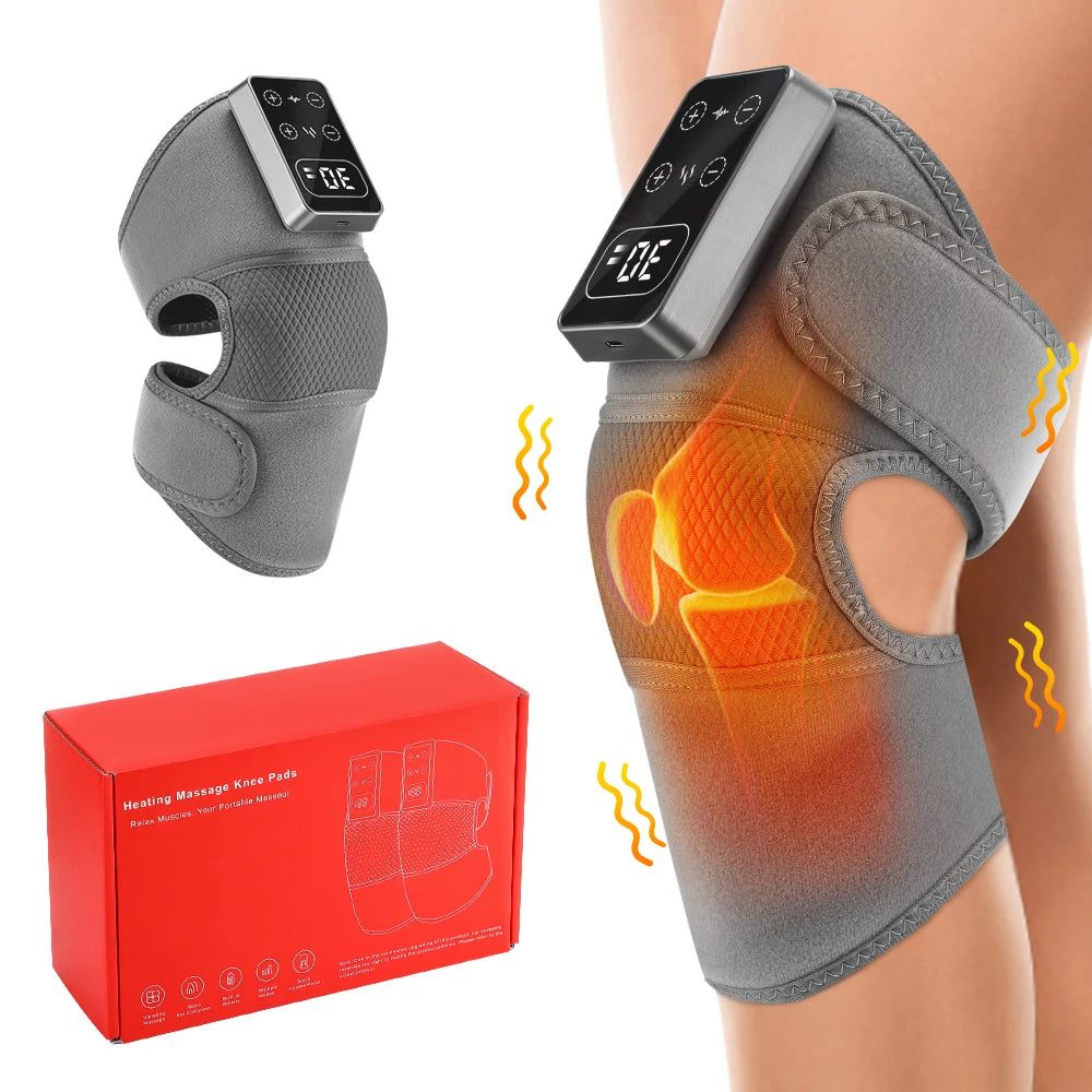 Hailicare Electric Knee Massager Providing Heat And Vibration Relief