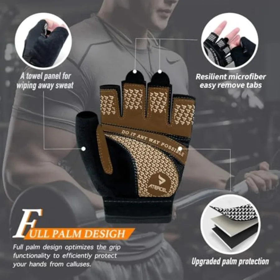 Lightweight Breathable Weight Lifting Gloves For Gym And Daily Workouts