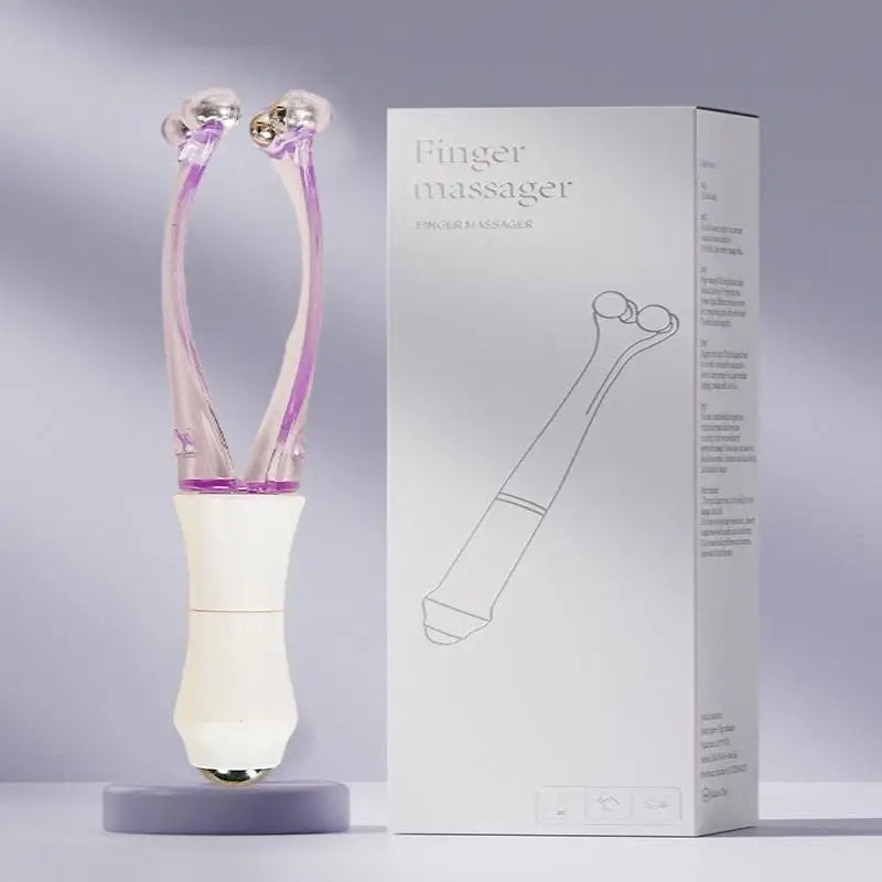 Ergonomic Manual Finger Joint Acupoint Roller Massager Tool