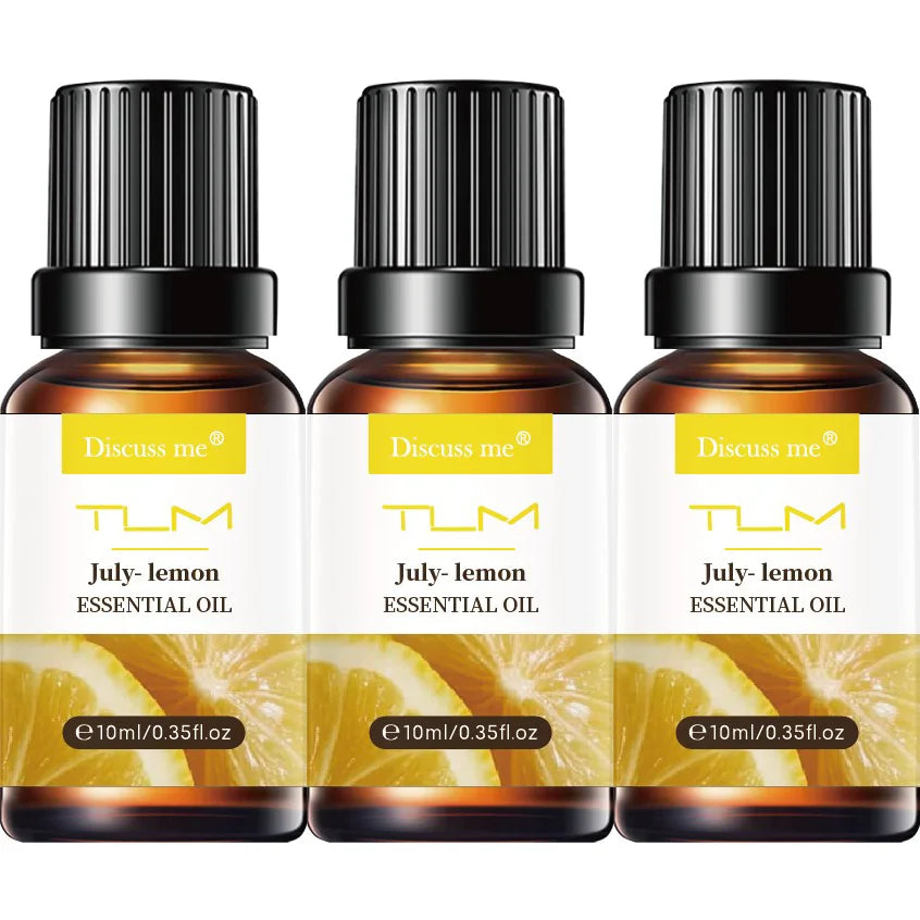 Lavender Lemon Rose Essential Oil Blend Set For Diffusers