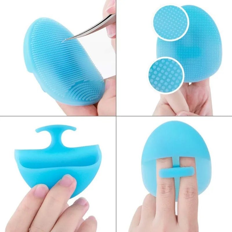 Silicone Facial Cleansing Brush For Gentle Face Cleaning And Massage