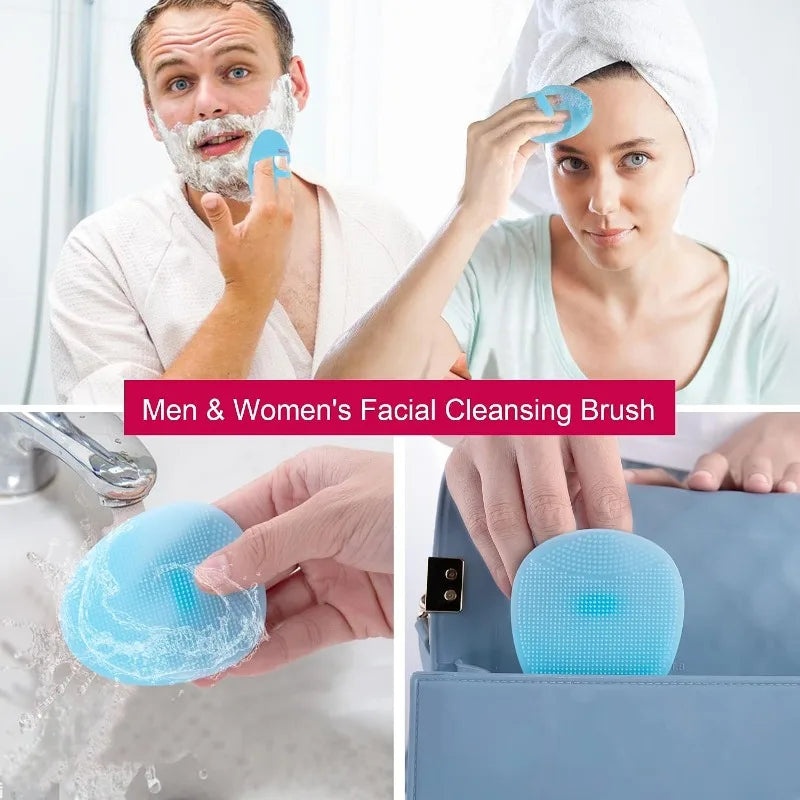 Silicone Facial Cleansing Brush For Gentle Face Cleaning And Massage