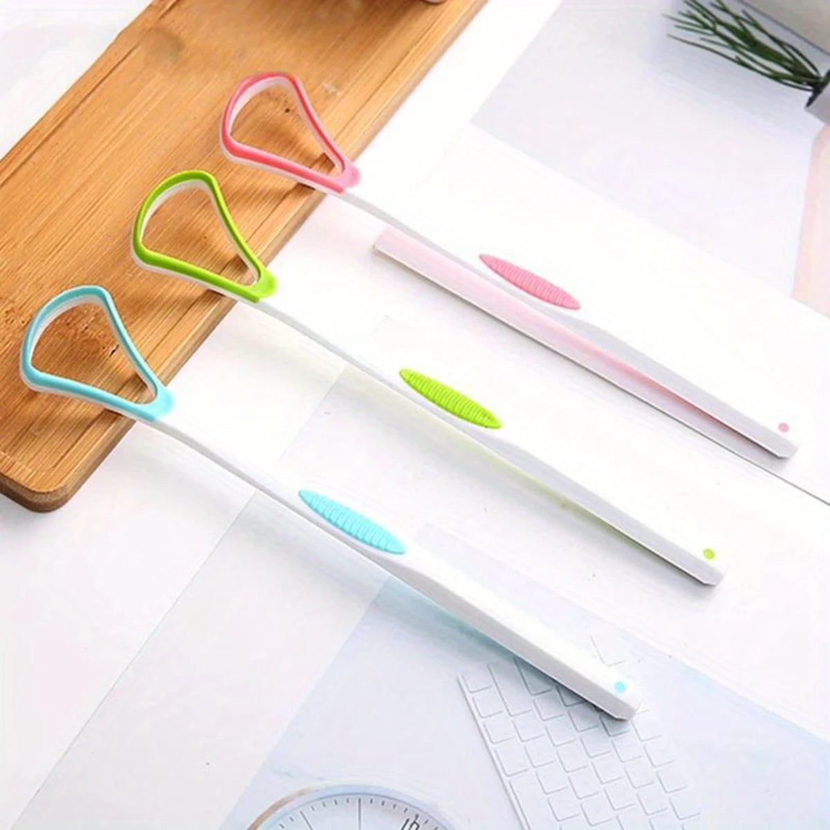 Upgraded Silicone Tongue Scraper For Oral Hygiene And Fresh Breath