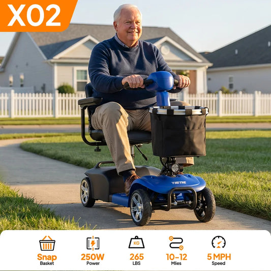 URLIFE Folding Electric Mobility Scooter For Seniors And Adults