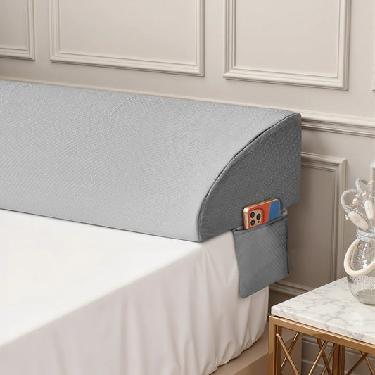 JHK Ergonomic Memory Foam Wedge Pillow With Cooling Washable Cover