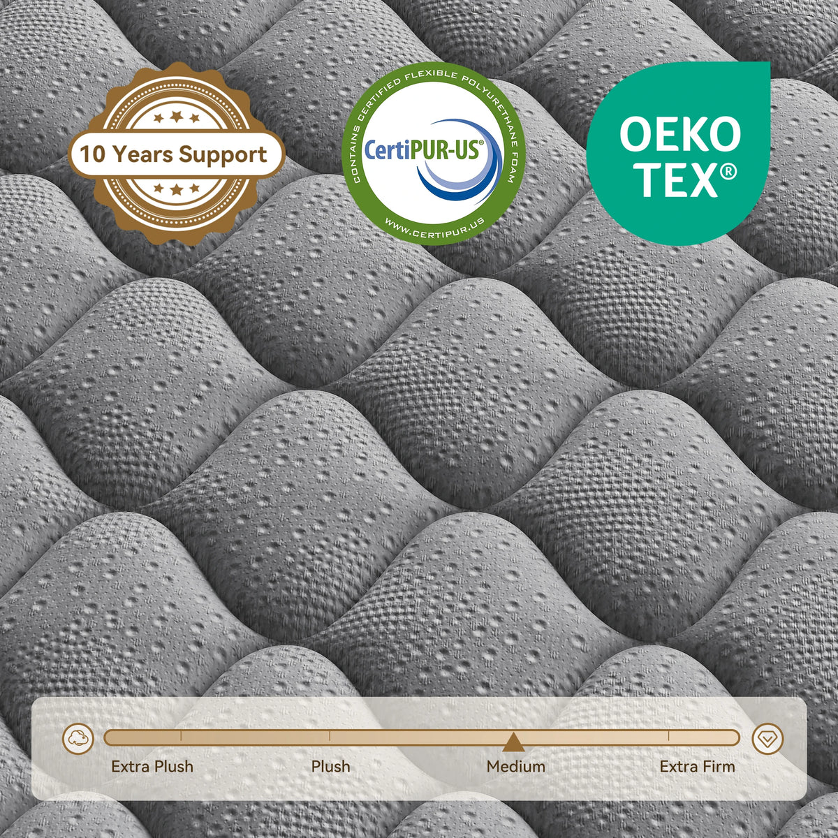 Carebody Hybrid Mattress With Individual Pocket Springs