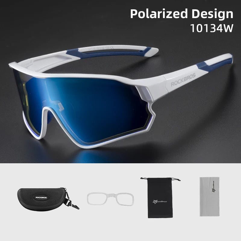 ROCKBROS Polarized UV400 Sports Sunglasses For Cycling And Outdoor Activities