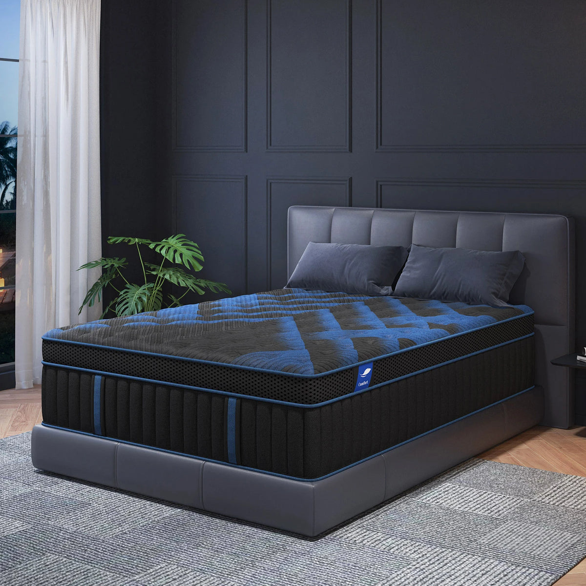 Sweetlove Gel Memory Foam Hybrid Pocket Spring Mattress Medium Firm