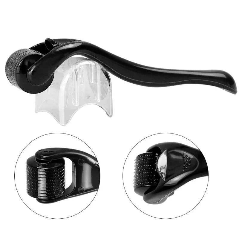 Premium Stainless Steel Dermaroller With 540 Needles For Beard Growth