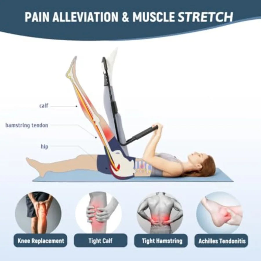 Adjustable Hamstring And Hip Stretcher For Flexibility Training