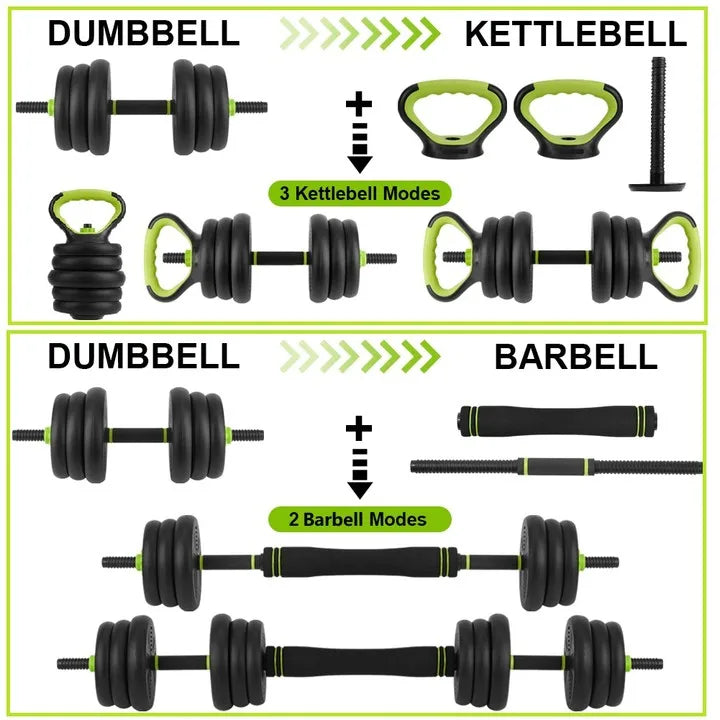 Twister Adjustable Dumbbell Set With Connector For Home Gym