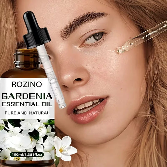 ROZINO Gardenia Essential Oil For Face Hair And Body Massage