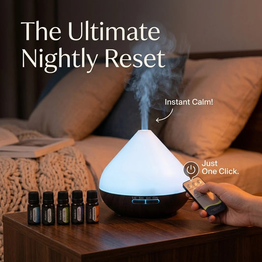 HonSun Ultrasonic Aromatherapy Humidifier With Ambient Light