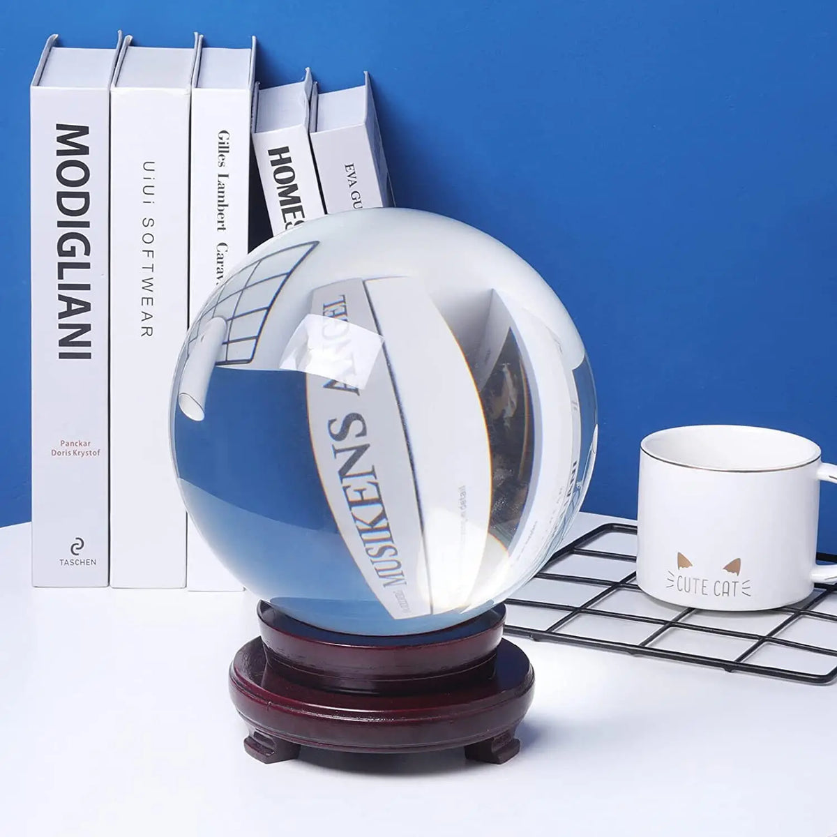 Longwin Polished Crystal Ball Meditation Photography Sphere