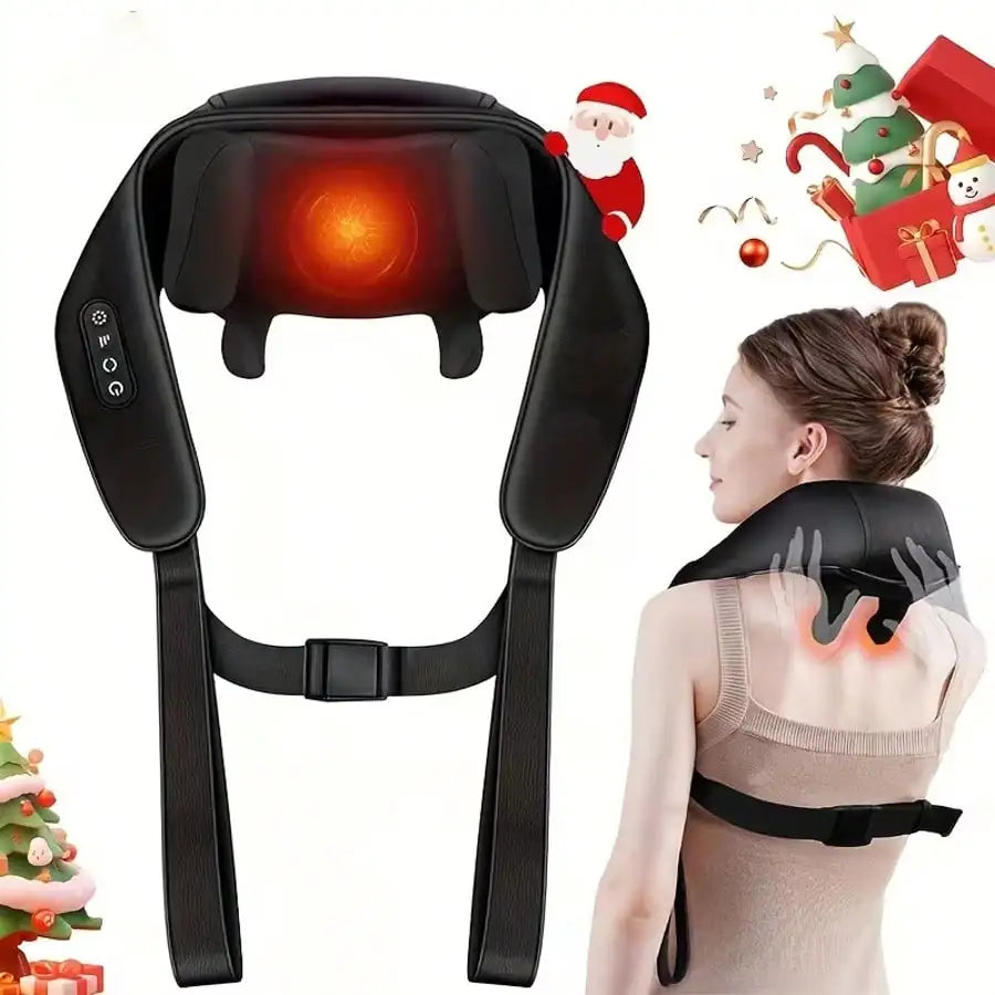 Ergonomic Usb Powered Neck Massager For Cervical Relief