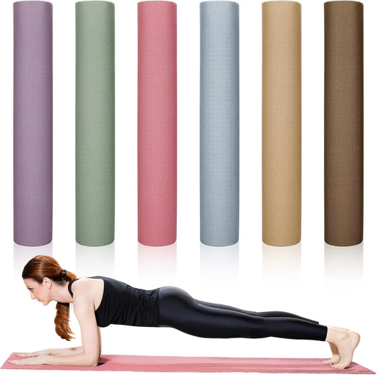 Non Slip Exercise Yoga Mat For Fitness And Home Workout