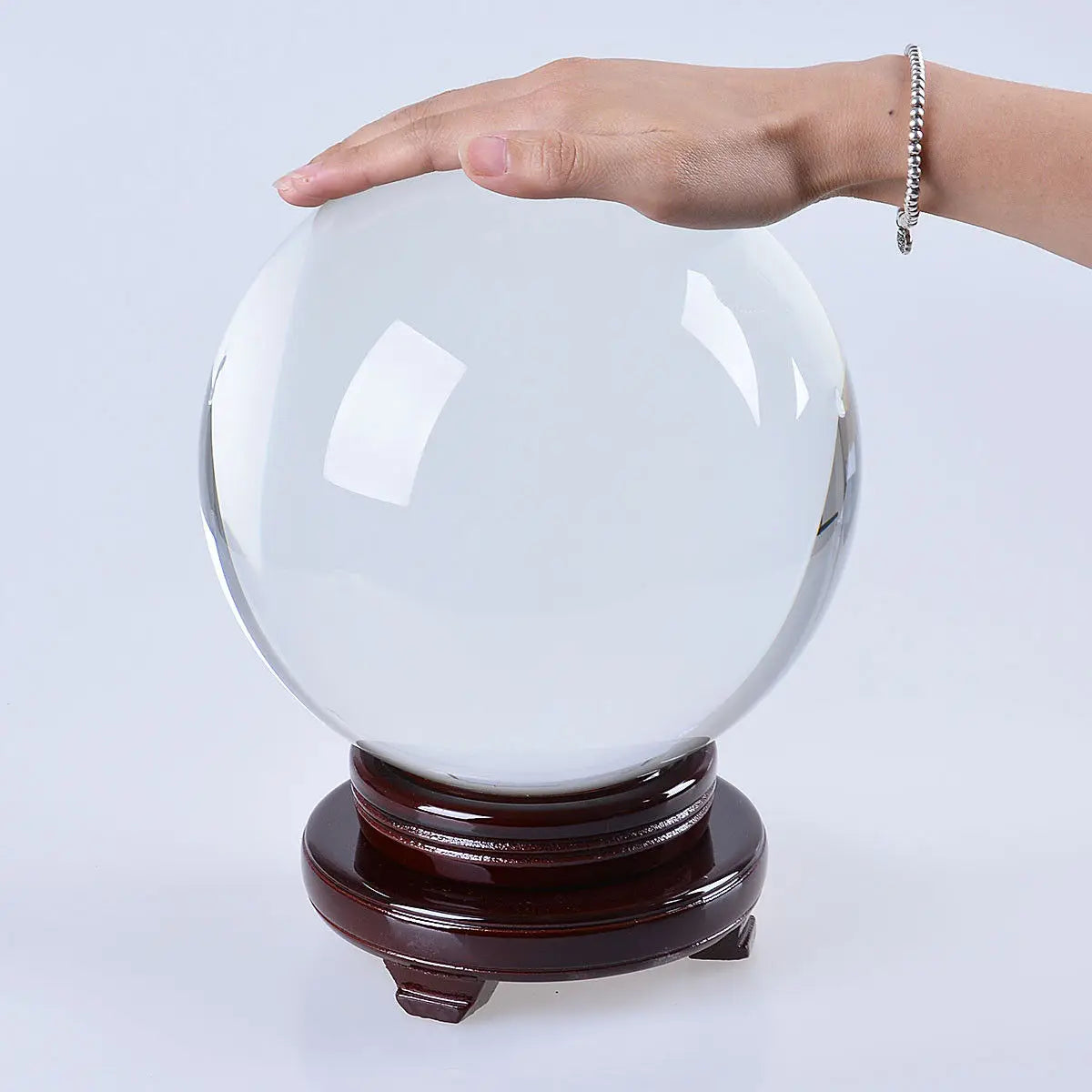 Longwin Polished Crystal Ball Meditation Photography Sphere
