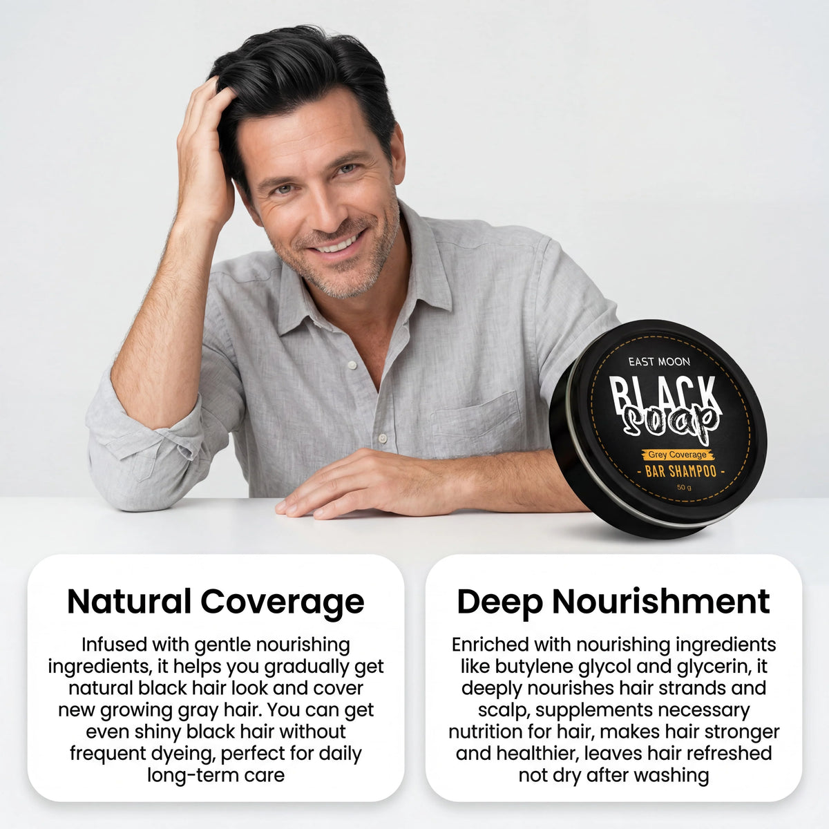 Natural Solid Shampoo Bar Restoring And Refreshing Vital Scalp Health