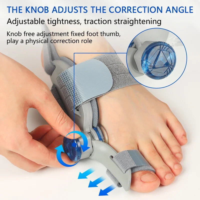 Unisex Adjustable Orthopedic Bunion Straightener For Big Toe Pain Relief