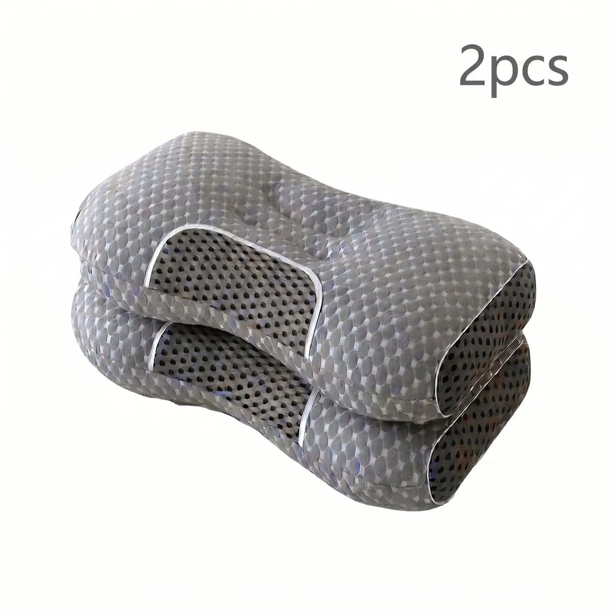 Ergonomic Neck And Shoulder Massage Pillow With Breathable Support